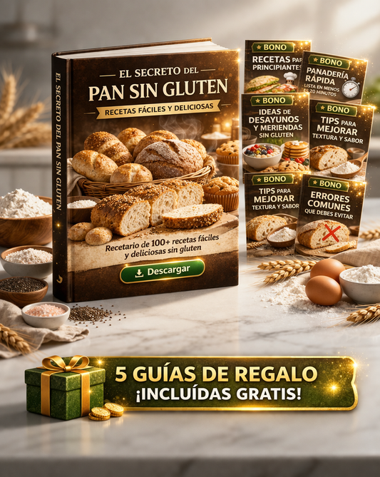 200+ Recetas Sin Gluten para Comer Sin Miedo